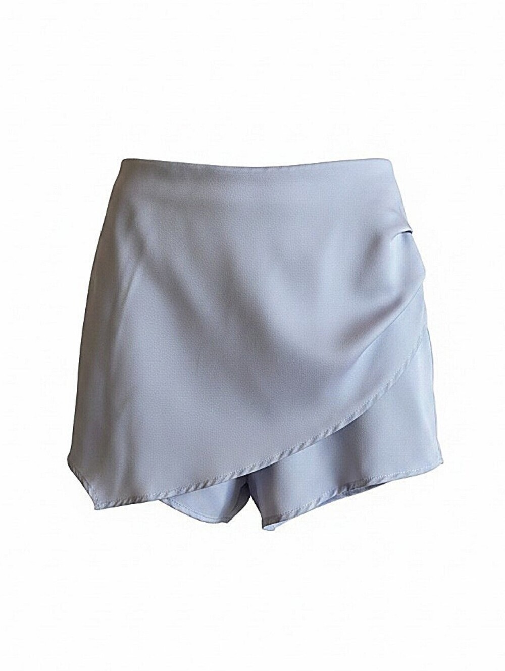 NWT! LE LIS Light Blue Wrap Front Skort